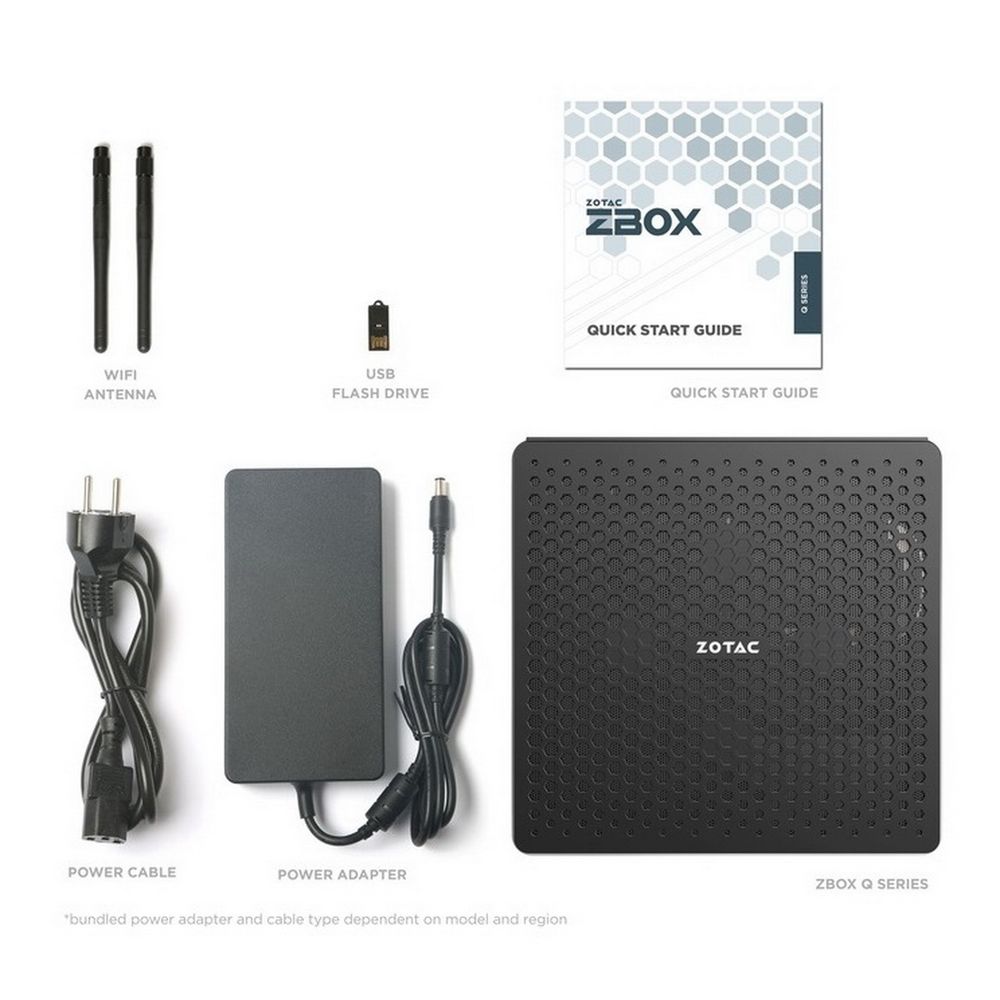 Платформа мини пк ZBOX-QRP7N3500-BE Barebone NVIDIA RTX 3500,Intel i7-13700HX, 2x DDR5 SODIMM slot, M.2 SSD — изображение 7