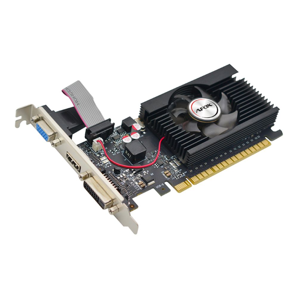 Видеокарта Afox GT710 2G DDR3 64BIT, LP Single Fan (AF710-2048D3L5-V3) RTL {30} (780520) — изображение 3