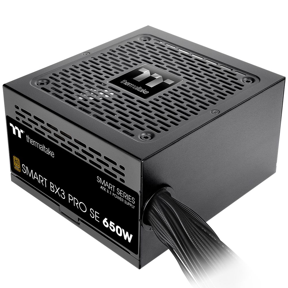 Блок питания Thermaltake Smart BX3 Pro SE/0650W/Non Modular/Non Light/Single Voltage/Analog/80 PlusBronze/EU/Non JP CAP/Etched Flat Cables/Gen 5