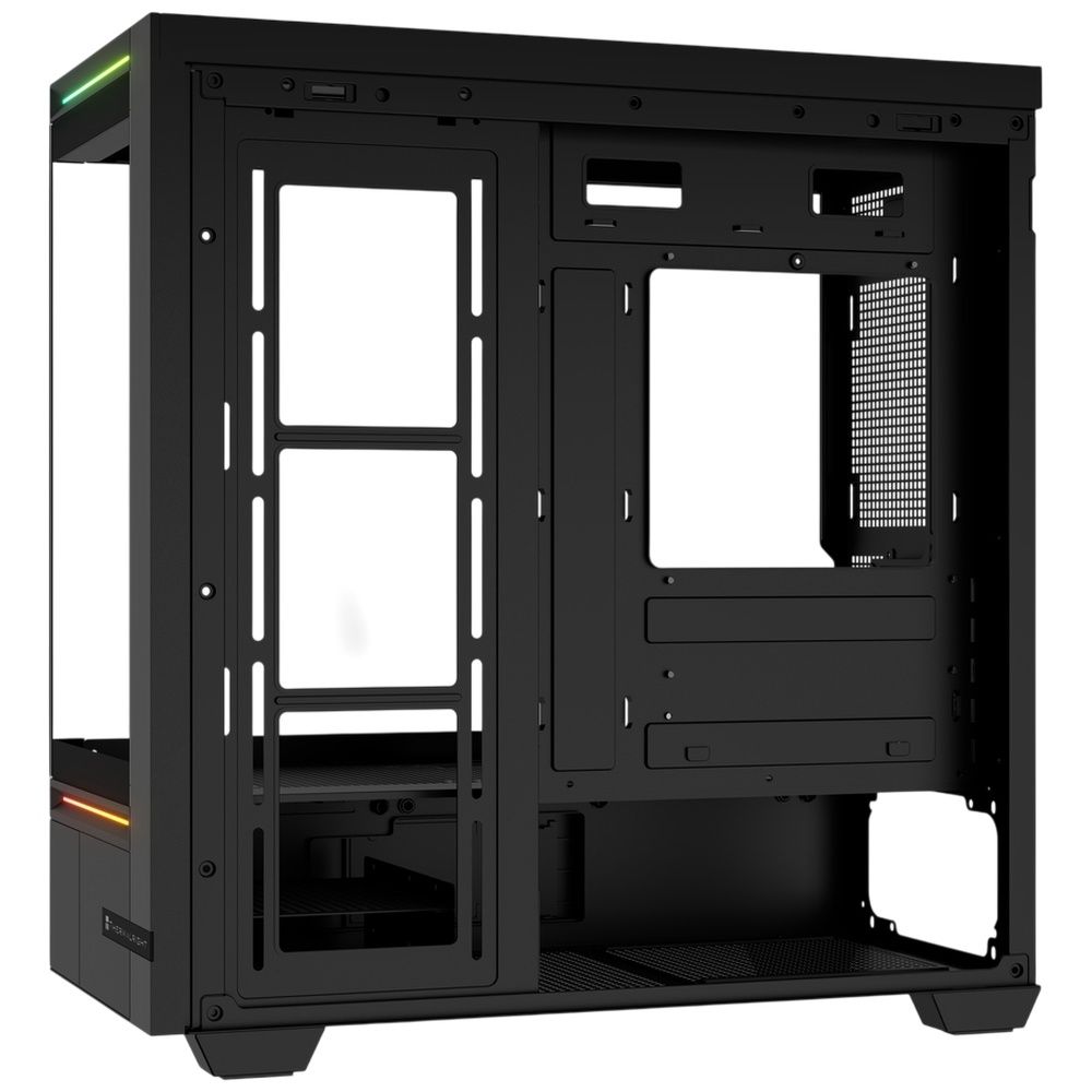 Корпус Case Thermalright TL-M10 Black mATX / win / black / no PSU / Tempered Glass — изображение 7
