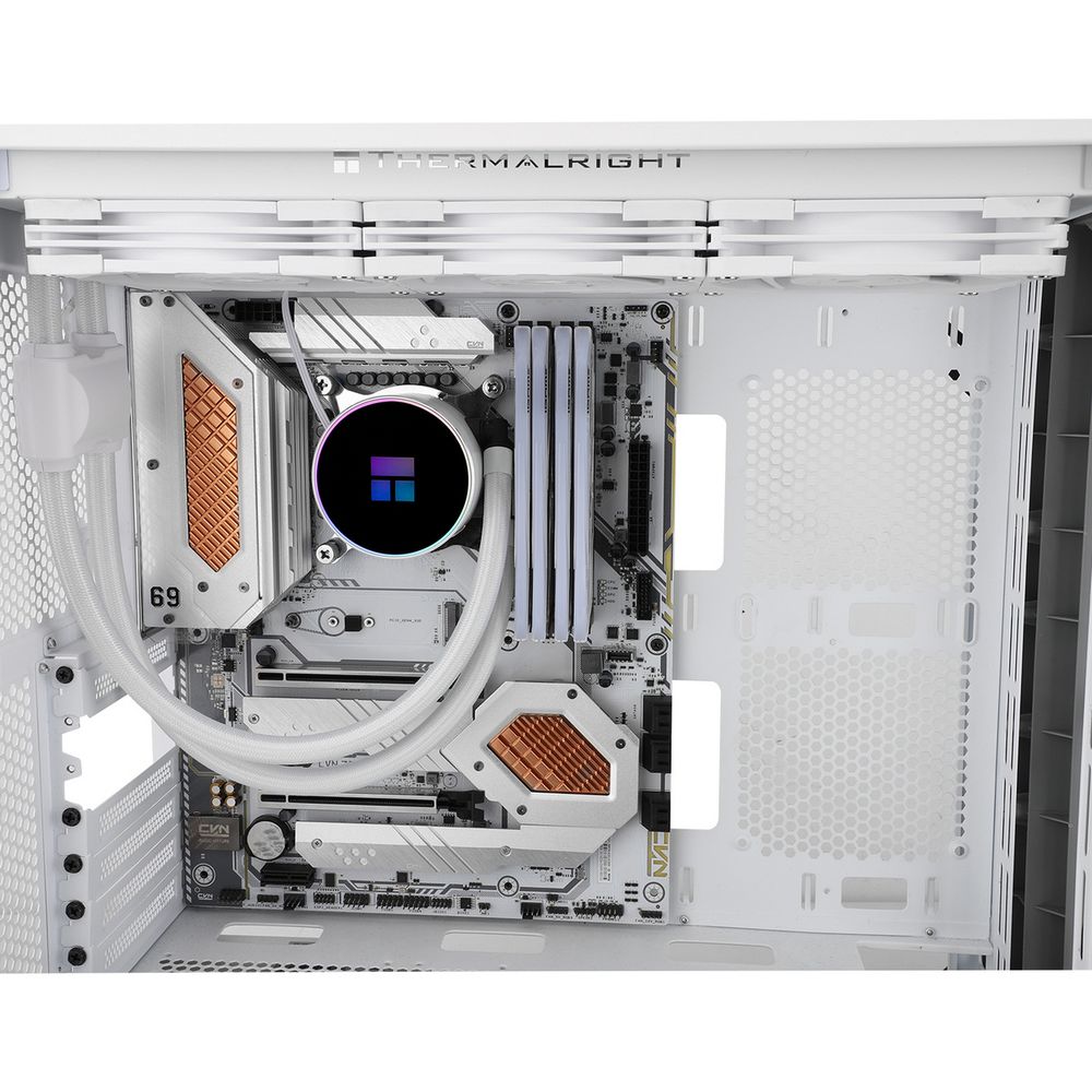 Жидкостная система охлаждения Thermalright Вентилятор Cooler Thermalright Frozen Magic 360 SCENIC V2 White all Intel/AMD — изображение 9