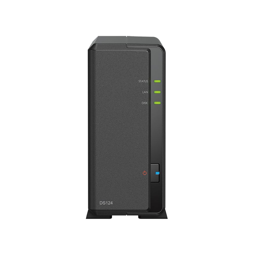 Платформа СХД Synology DS124 1 Bay GLAN 1GB DDR4 2xUSB — изображение 3