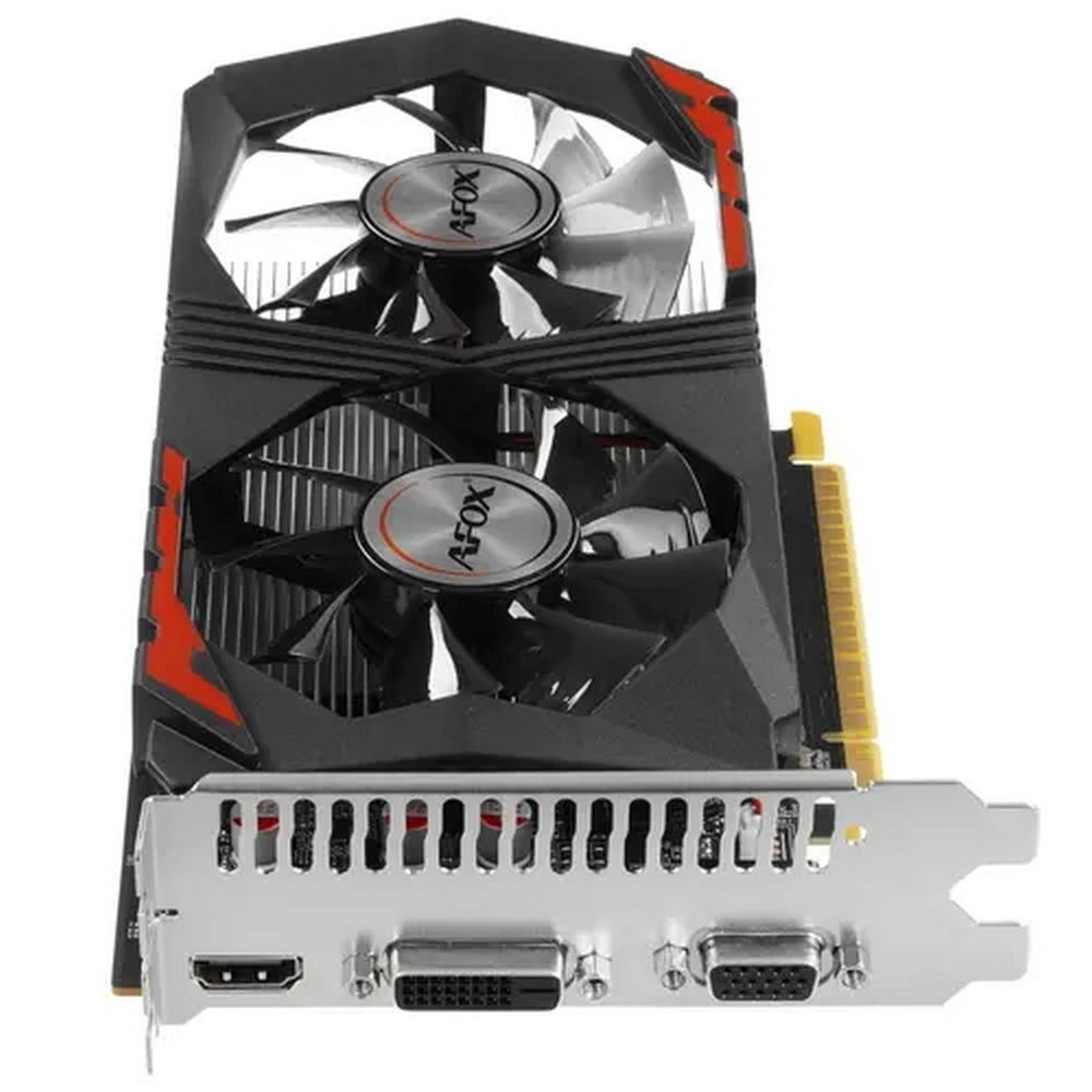 Видеокарта Afox GTX750Ti 4GB GDDR5 128bit DVI HDMI VGA DUAL FAN RTL (784795) — изображение 3