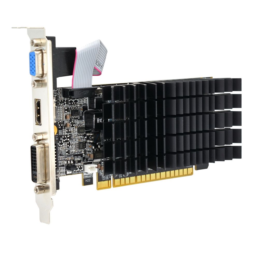 Видеокарта Afox Bad Pack G210 1GB DDR2 64bit DVI HDMI (AF210-1024D2LG2) (785570) — изображение 4