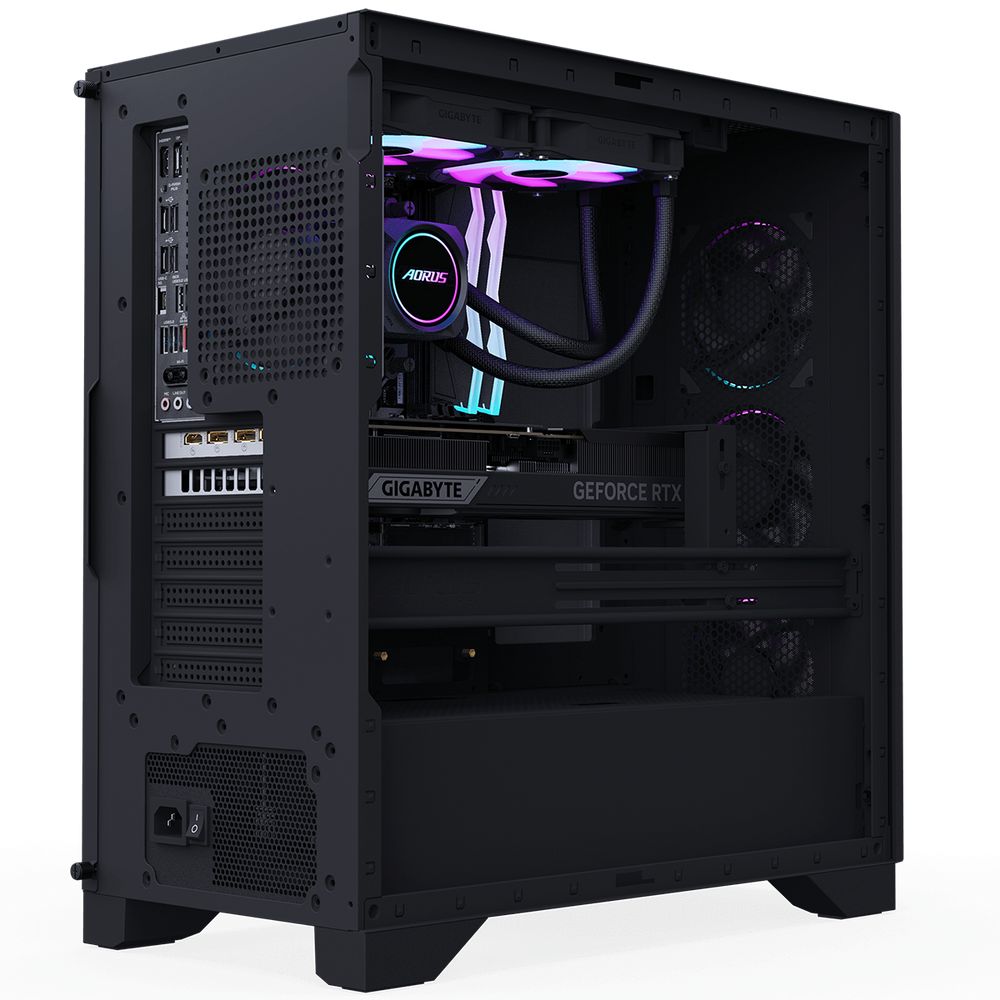 Настольный ПК AORUS PRIME 5 AP551 AMD Ryzen 7 9800X3D/32Gb/SSD2Tb/RTX5070 Ti 16Gb/PSU 850W (Gold)/NoOS/Black (AP5A7N7T-5105) — изображение 4