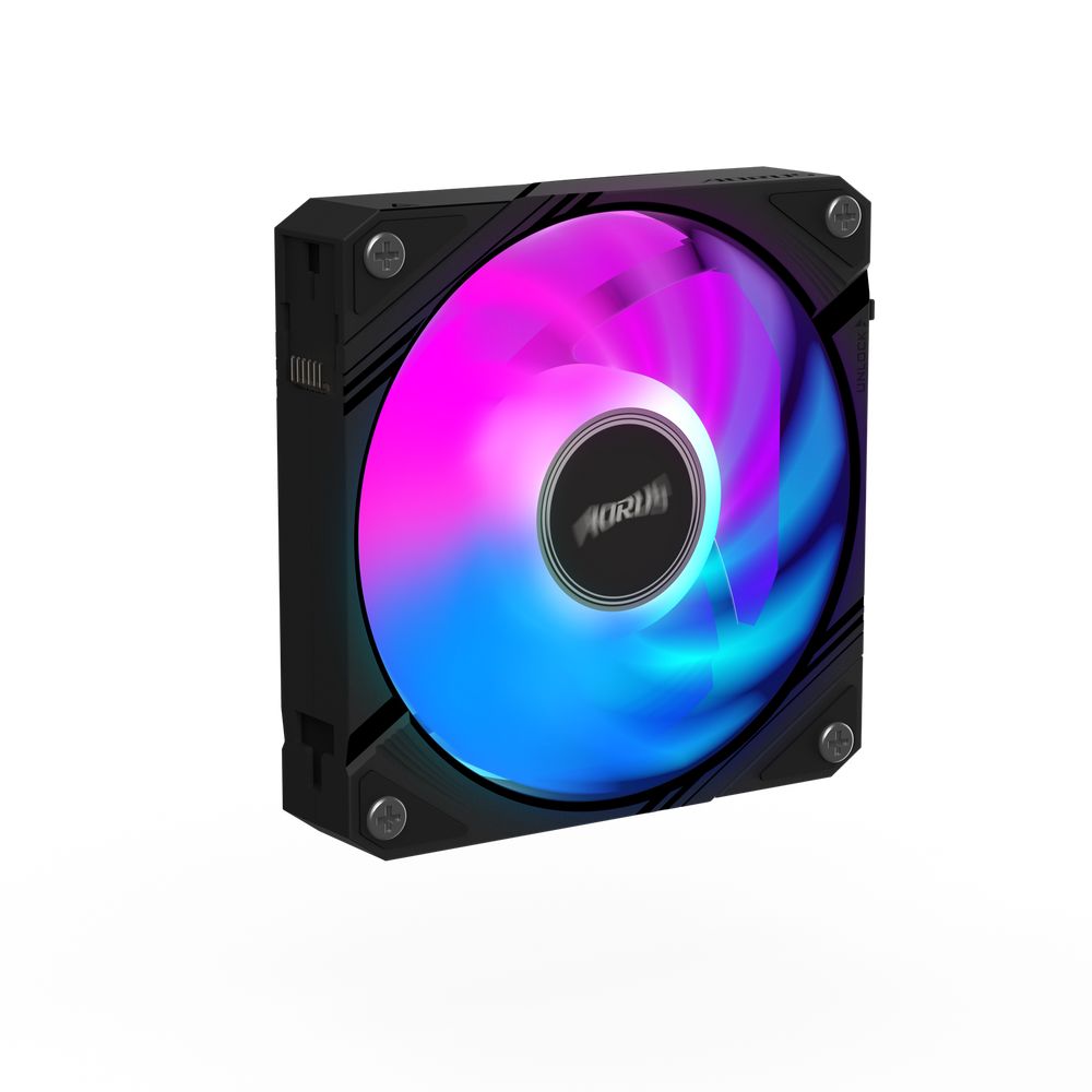Вентилятор в корпус GIGABYTE GP-GBT ECFAN1201 1X120mm ARGB FAN. PWM, 3 Pin — изображение 3