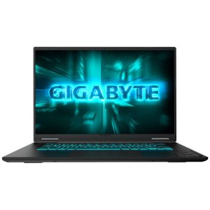 Ноутбук Gigabyte Gaming A16 AMD Ryzen 7 260/16Gb (1*16 D5)/SSD1Tb/RTX5070 8Gb (85W)/16"/IPS/WUXGA/1920x1200/165Hz/NoOS/RJ-45/Black/2.2kg