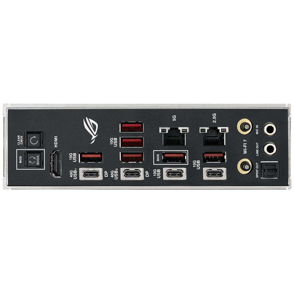 Материнская плата ASUS ROG CROSSHAIR X870E HERO BTF AM5 ATX 4xDDR5 PCIEx16 PCIEx4 5xM.2 4xUSB-C HDMI 5GLAN 2.5GLAN Wi-Fi 7 — изображение 12