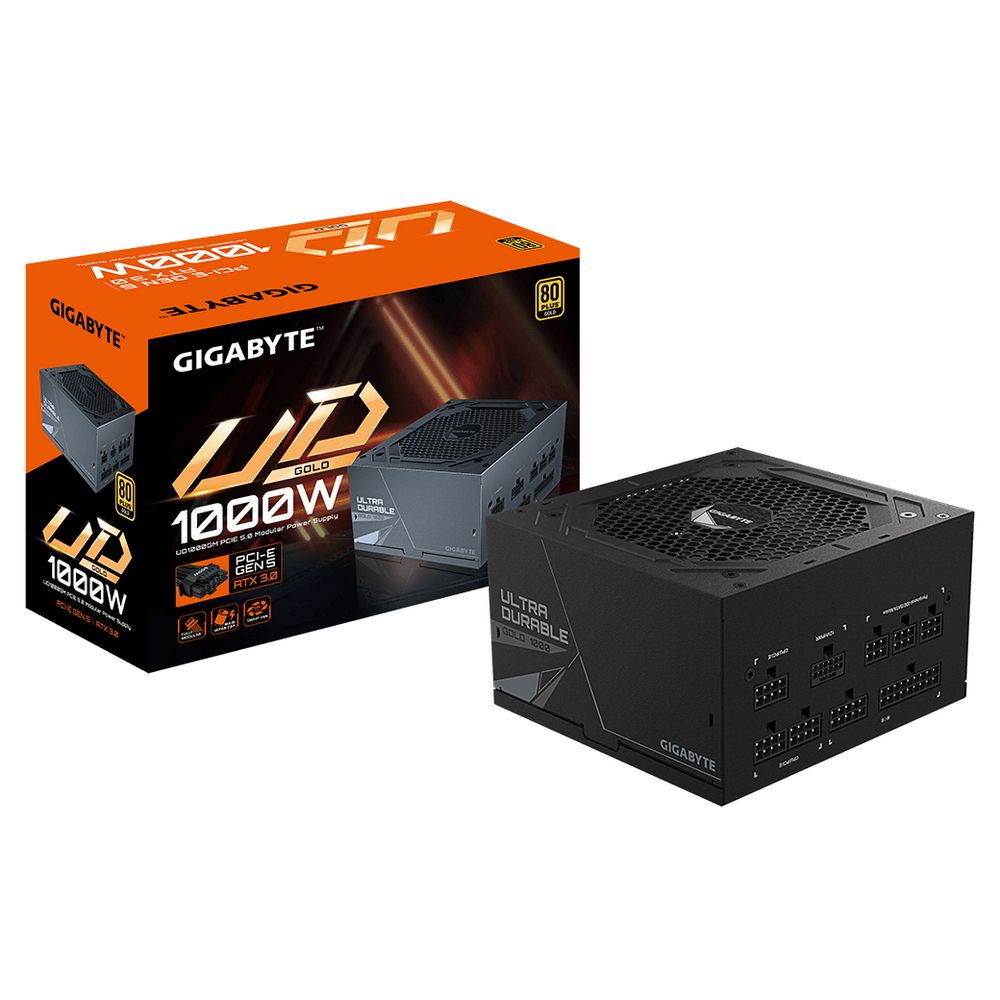 Блок питания Gigabyte UD1000GM PG5 V2 GP-UD1000GM PG5 1000W, 80Plus, Gold, Полностью модульный, PCIe Gen 5.0 compatible v2.0 (28200-U10GP-2EUR) — изображение 7