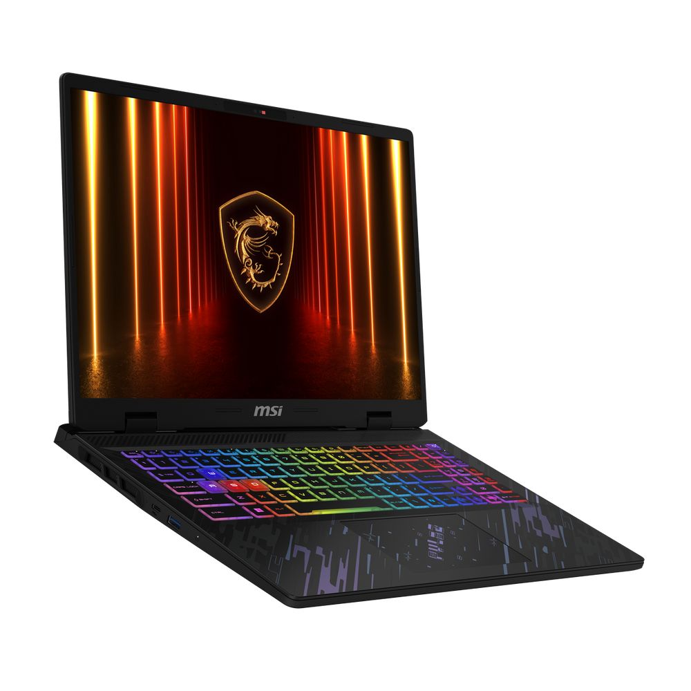 Ноутбук MSI Pulse A16 AI+ C3HWGKG-030XRU AMD Ryzen AI 7 350/32Gb (2*16 D5)/SSD1Tb/RTX5070 8Gb (115W)/16"/IPS/WQXGA/2560x1600/240Hz/NoOS/RJ-45/Black/2.5kg — изображение 10