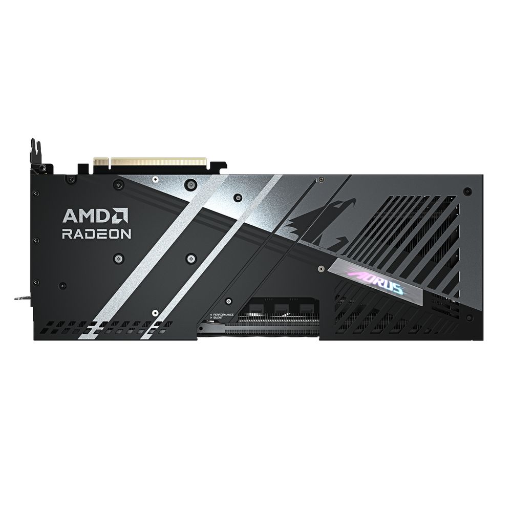 Видеокарта Gigabyte RX9070XT AORUS E 16GB GDDR6 256bit 2xDP 2xHDMI 3FAN RTL — изображение 10