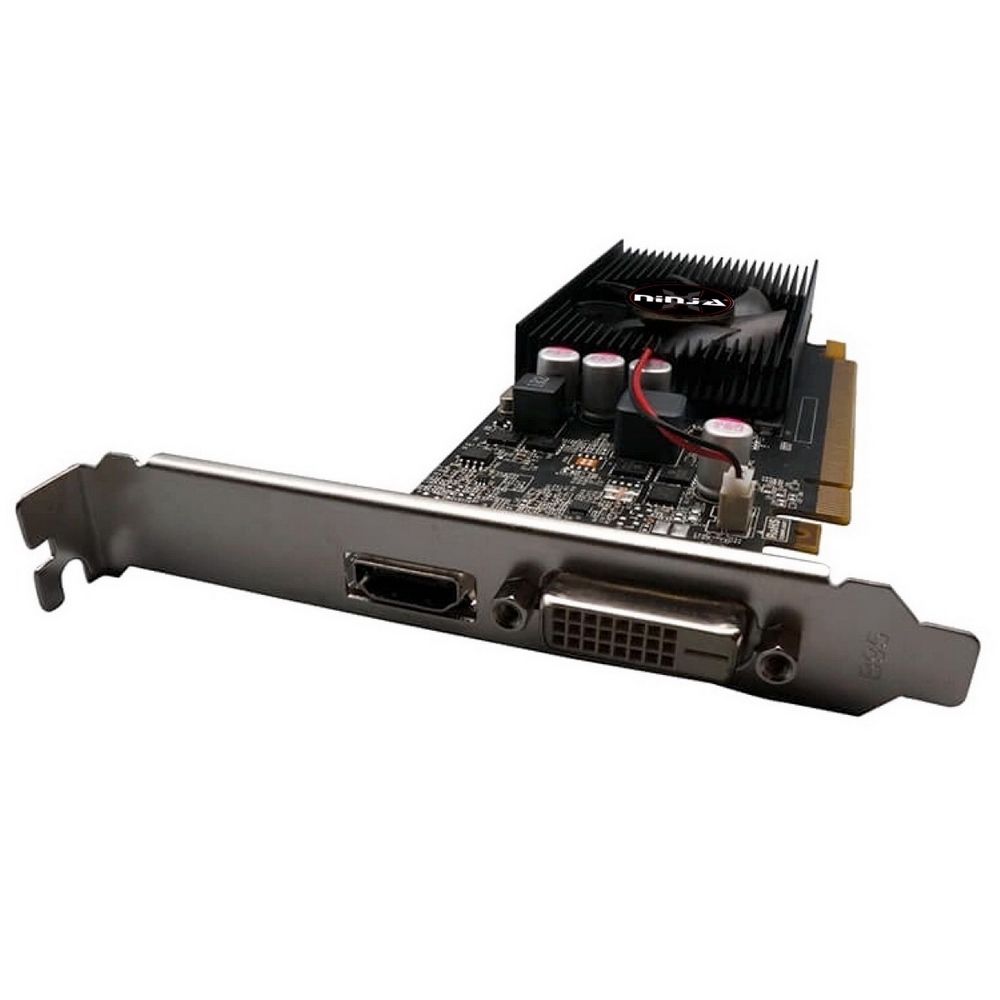 Видеокарта Ninja (Sinotex) GT1030 2GB GDDR5 64bit DVI HDMI 1FAN LP RTL {20} (607820) — изображение 3