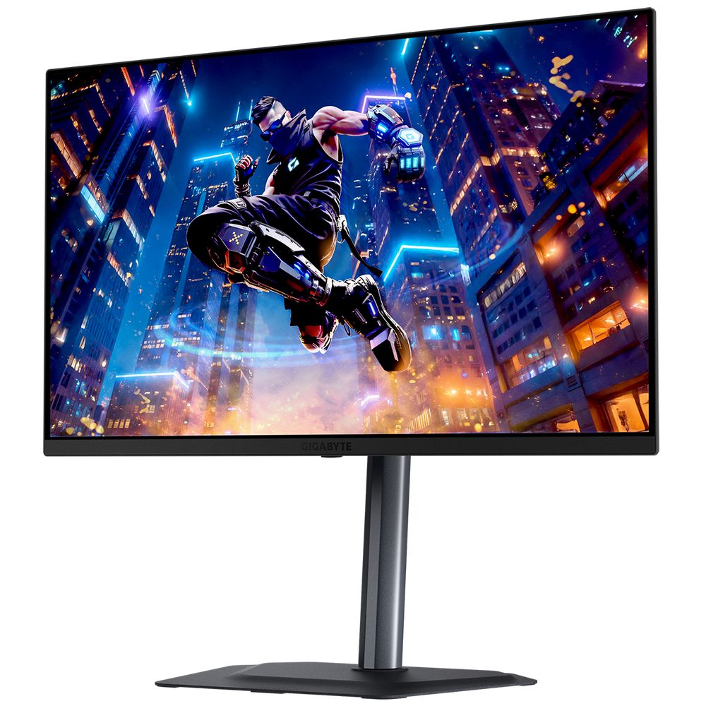Монитор 27" Gigabyte MO27Q3 EK Black (QD OLED, 2560 x 1440, 360Hz, 0,03ms, 250cd/m->1000(пиковая), 1500:1, 2xHDMI-2.1, DP-1.4, 3xUSB3.2, USB Type-C(18Вт),Pivot — изображение 3