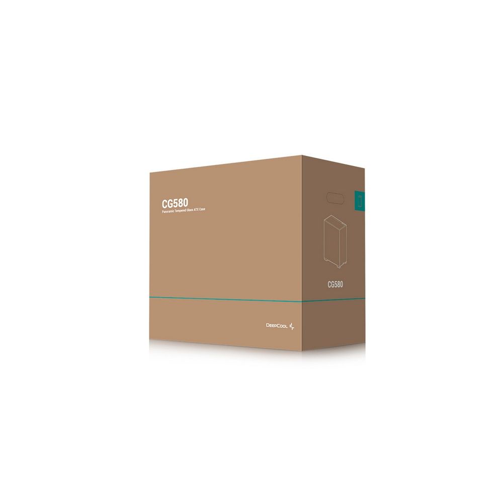 Корпус для ПК GamerStorm CG580 ATX, USB3.0X2, AudioX1, 3.5"X2, 2.5"X2+1, Black TG, Panoramic — изображение 12