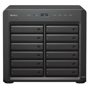 Платформа СХД Synology DS2422+ 12 Bay (Max.24, DX1222) 4xGLAN 4GB (Max.32GB) DDR4 2xUSB
