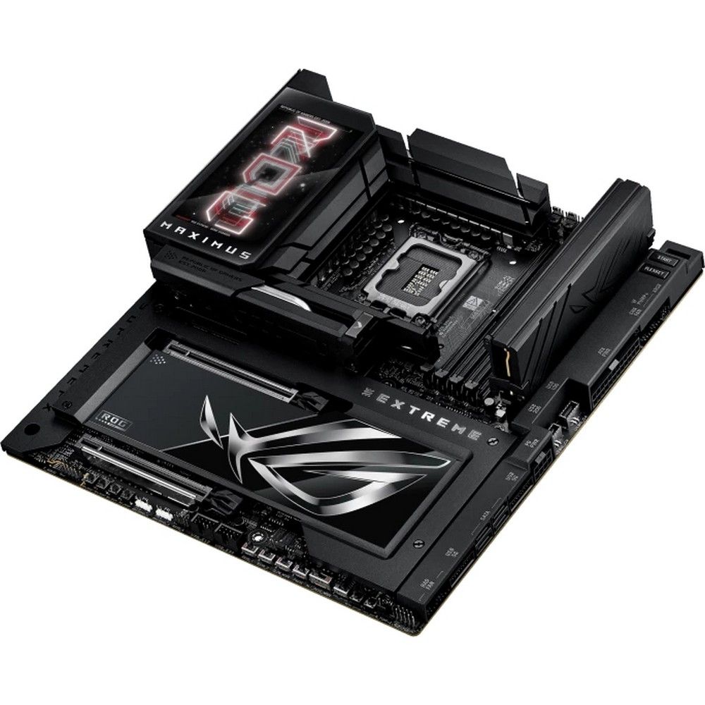 Материнская плата ASUS ROG MAXIMUS Z890 EXTREME LGA1851 E-ATX 4xDDR5 2xPCIEx16 PCIEx4 4xM.2 2xThunderbolt 2xUSB-C HDMI 2.5GLAN 10GLAN Wi-Fi 7 — изображение 7