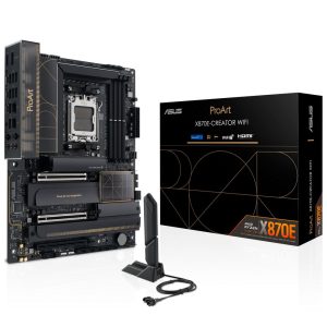 Материнская плата ASUS PROART X870E-CREATOR WIFI AM5 ATX 4xDDR5 3xPCIEx16 4xM.2 3xUSB-C DP HDMI 2.5GLAN 10GLAN Wi-Fi 7