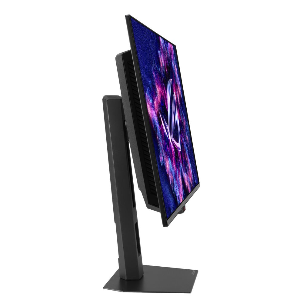 Монитор 26.5" ASUS XG27ACDMS QD-OLED, 2560x1440, 280Hz, 0,03ms, 250сd/m, 1500000:1, HDR10 | HDMI(2.1), DP(1.4), Type-C(PD-15W) | HAS, Pivot, Swivel, InPSU, Vesa 100, Black — изображение 6