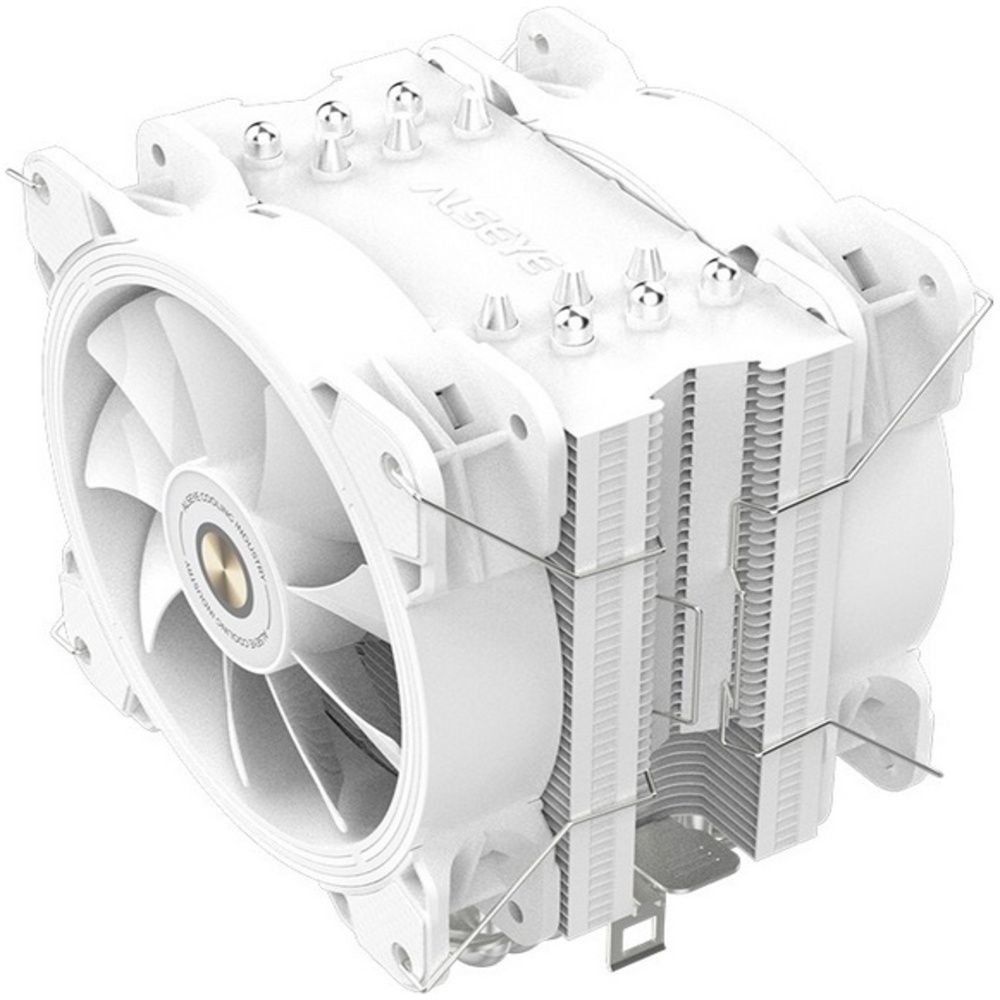 Вентилятор ALSEYE H120D (White) TDP: 200W Product Dimensions:123x154x106mm Heatsink Dimensions:154x123x58mm Heatsink Weight:518g Heat Pipe:O6mmx6pcs Fan Dimensions-:120x120x25mm (875842) — изображение 5