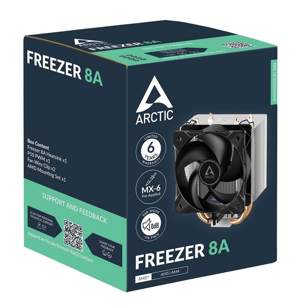 Вентилятор для процессора Arctic Freezer 8A s.AMD (ACFRE00161A) — изображение 7