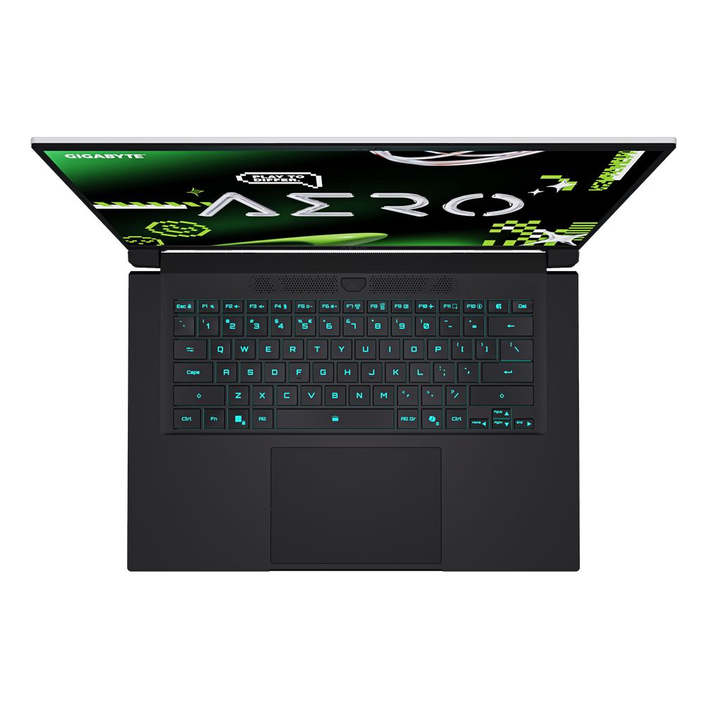 Ноутбук Gigabyte AERO X16 4WH AMD Ryzen 9 AI 465/16Gb (1*16 D5)/SSD1Tb/RTX5070 8Gb (85W)/16"/IPS/WQXGA/2560x1600/165Hz/NoOS/RJ-45/White/1.9kg — изображение 3