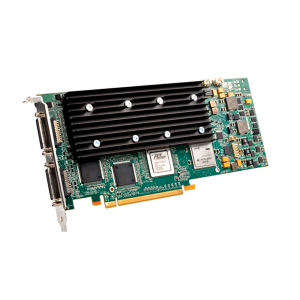 Видеокарта Matrox (MURA-MPX44HF) 4 outputs, 4 inputs PCIe x16 (Gen2) 2GB1 64 Gbit/sec, out SL-DVI 2048x1152, output: RGB (VGA) 2048x1536 , input: SL-DVI 1920x1200, RGB (VGA) 2048x1536, Component (YPbPr) 1080i, S-Video NTSC/PAL/SECAM, Composite NTSC/PAL/