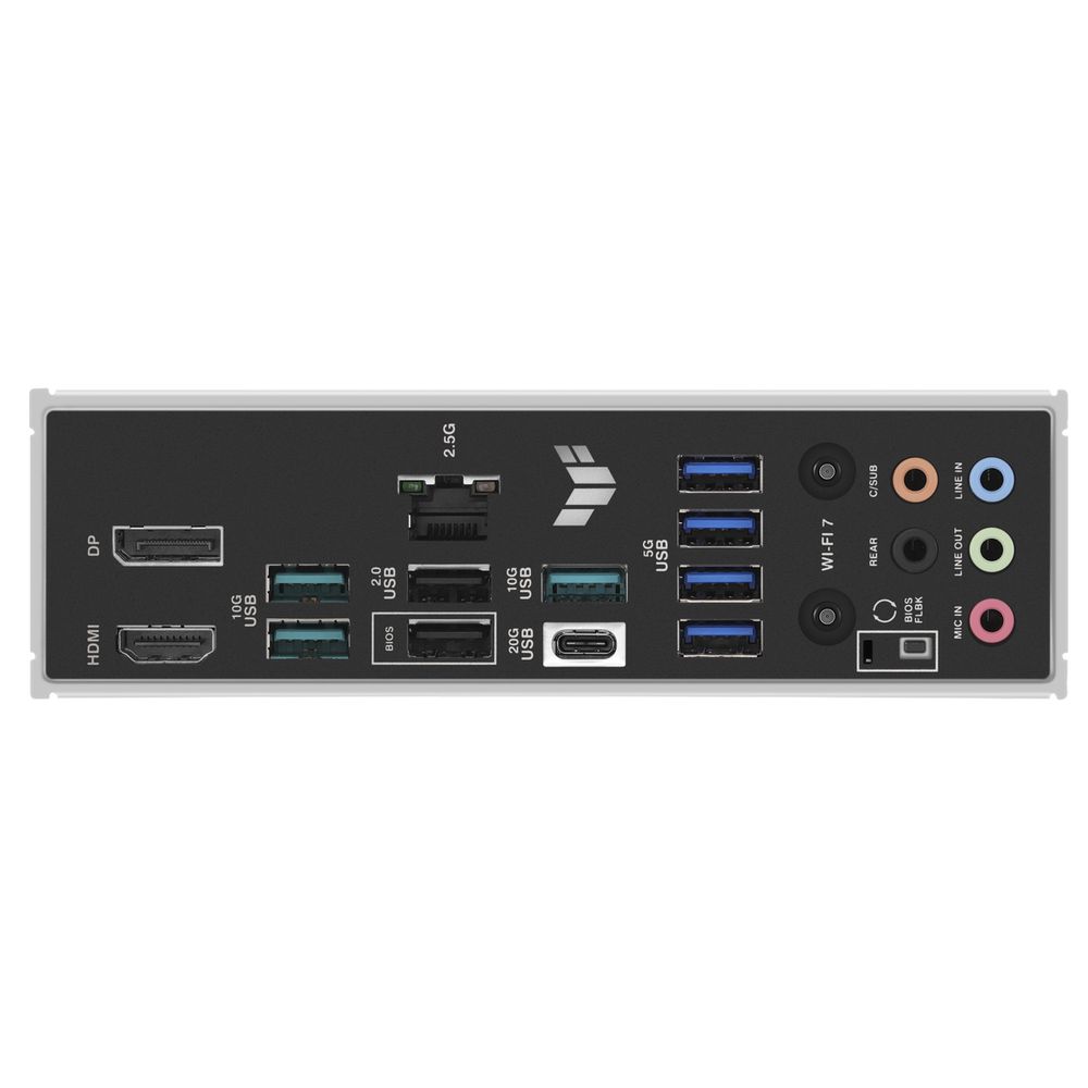 Материнская плата ASUS TUF GAMING B850-PLUS WIFI AM5 ATX 4xDDR5 2xPCIEx16 2xPCIEx1 3xM.2 USB-C DP HDMI 2.5GLAN Wi-Fi 7 — изображение 7