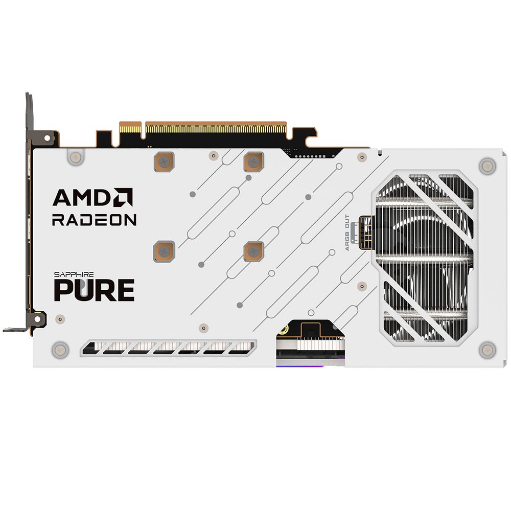 Видеокарта Sapphire RX9060XT PURE OC 16GB GDDR6 128bit DP 2xHDMI 2FAN RTL — изображение 6