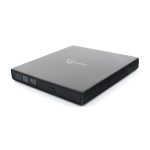 DVD±RW привод Gembird Внешний DVD-USB-02 USB 2.0 пластик, черный (099240)