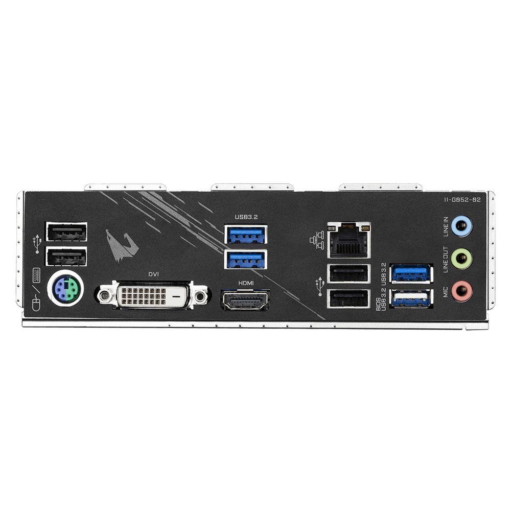 Материнская плата Gigabyte B550M AORUS ELITE, Socket AM4, AMD B550, 4xDDR4-3200, DVI-D+HDMI, 2xPCI-Ex16, 1xPCI-Ex1, 4xSATA3(RAID 0/1/10), 2xM.2, 8 Ch Audio, GLan, (4+2)xUSB2.0, (4+2)xUSB3.2, 1xPS/2, mATX, RTL {10} (809546) — изображение 10
