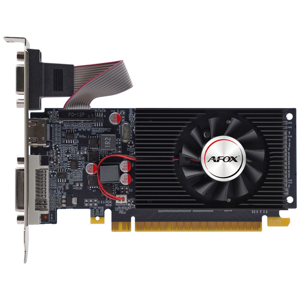 Видеокарта Afox GT610 2GB DDR3 64bit VGA DVI HDMI 1FAN LP RTL — изображение 2