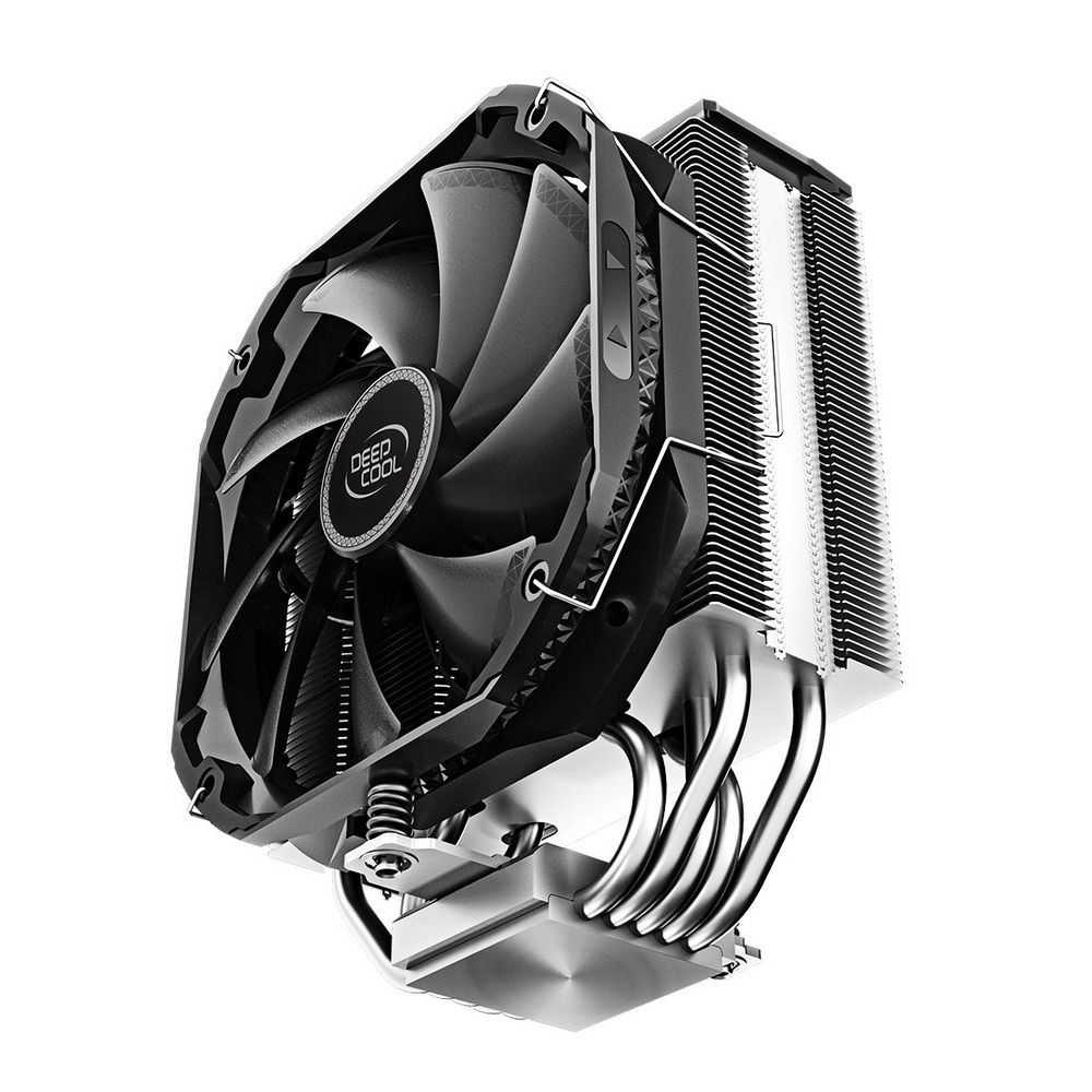 Вентилятор Deepcool AS500 RTL {8} (727064) (Height 164mm, 6mm x 5pcs, Fan 140mm, 500;1200RPM ±10%, < 29.2 dB(A), 4-pin PWM, TDP 220W, Screw, Socket AMD AM4, Intel LGA 2066/2011-v3/2011/1700/1200/115x) — изображение 5
