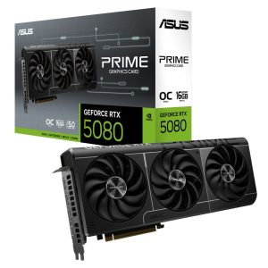 Видеокарта ASUS Bad Pack RTX5080 PRIME OC 16GB GDDR7 256bit 3xDP HDMI 3FAN RTL (PRIME-RTX5080-O16G) bp