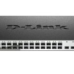 Коммутатор 24 1000MBPS SFP порта + 4 10G