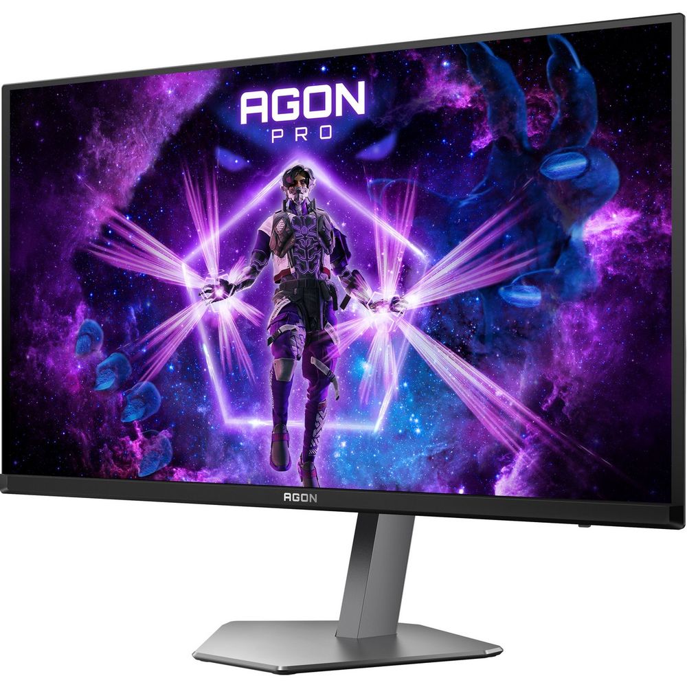 Монитор 26.5" AOC AGON AG276UZD QD-OLED, 3840x2160, 240Hz, 0,03ms, 1000сd/m, 1500000:1, HDR10 | 2xHDMI(2.1), DP(2.1), Type-C(PD-65W), 4xUSB 3.2 | HAS, Pivot, Swivel, ExPSU, Speakers, Vesa 100, Black/Grey — изображение 5