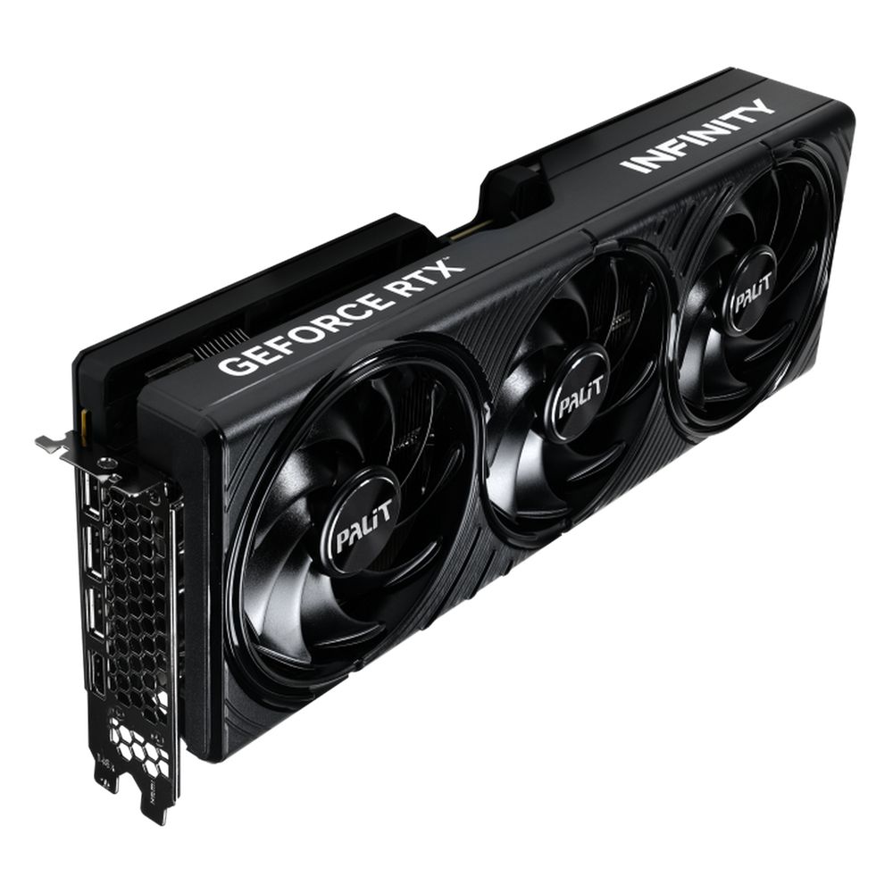 Видеокарта Palit RTX5080 INFINITY 3 OC 16GB GDDR7 256bit 3xDP HDMI 3FAN RTL — изображение 3