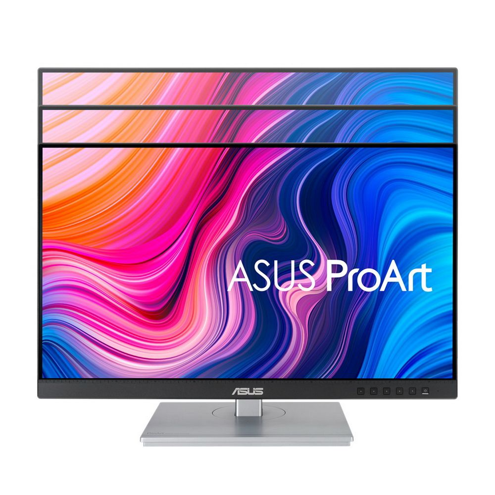 Монитор 23.8" ASUS PA247CV IPS, 1920x1080, 75Hz, 5ms, 300сd/m, 1000:1, | HDMI(1.4), 2xDP(1.2), Type-C(PD-65W), 4xUSB3.2 | HAS, Pivot, Swivel, InPSU, Speakers, Vesa 100, Black — изображение 4