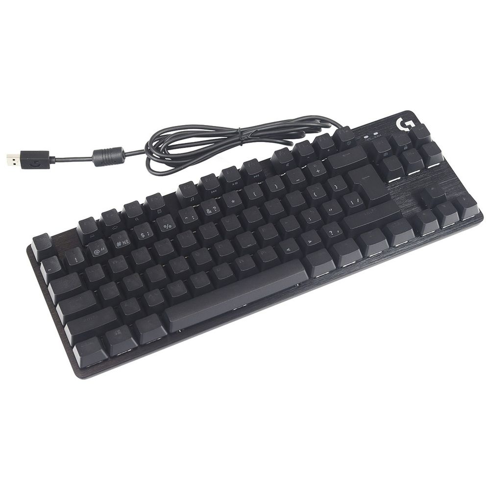 Клавиатура игровая Logitech G413 TKL SE черная, без цифрового блока, механические переключатели, белая подсветка, USB 1,8м, RTL — изображение 4