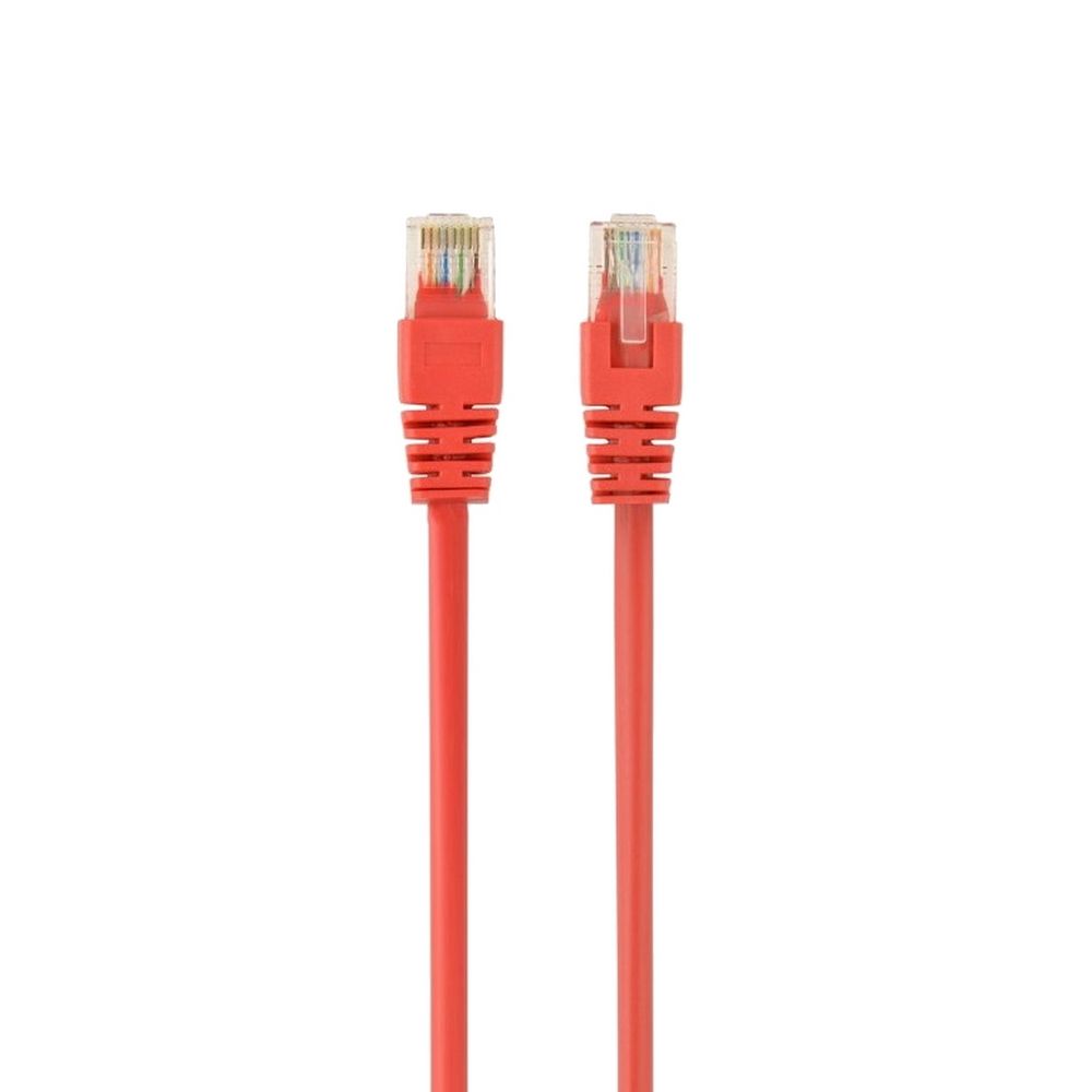 Патч-корд UTP Cablexpert PP12-1.5M/R кат.5e, 1.5м, литой, многожильный (красный) (078146) — изображение 2