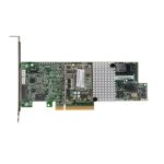 RAID-контроллер Broadcom LSI MegaRAID SAS 9361-4i SGL (LSI00415 / 05-25420-10) PCIe 3.0 x8 LP, SAS/SATA 12G, RAID 0,1,5,6,10,50,60, 4port (1*int SFF8643), Cache 1GB, 3108ROC, {5}, (003051)