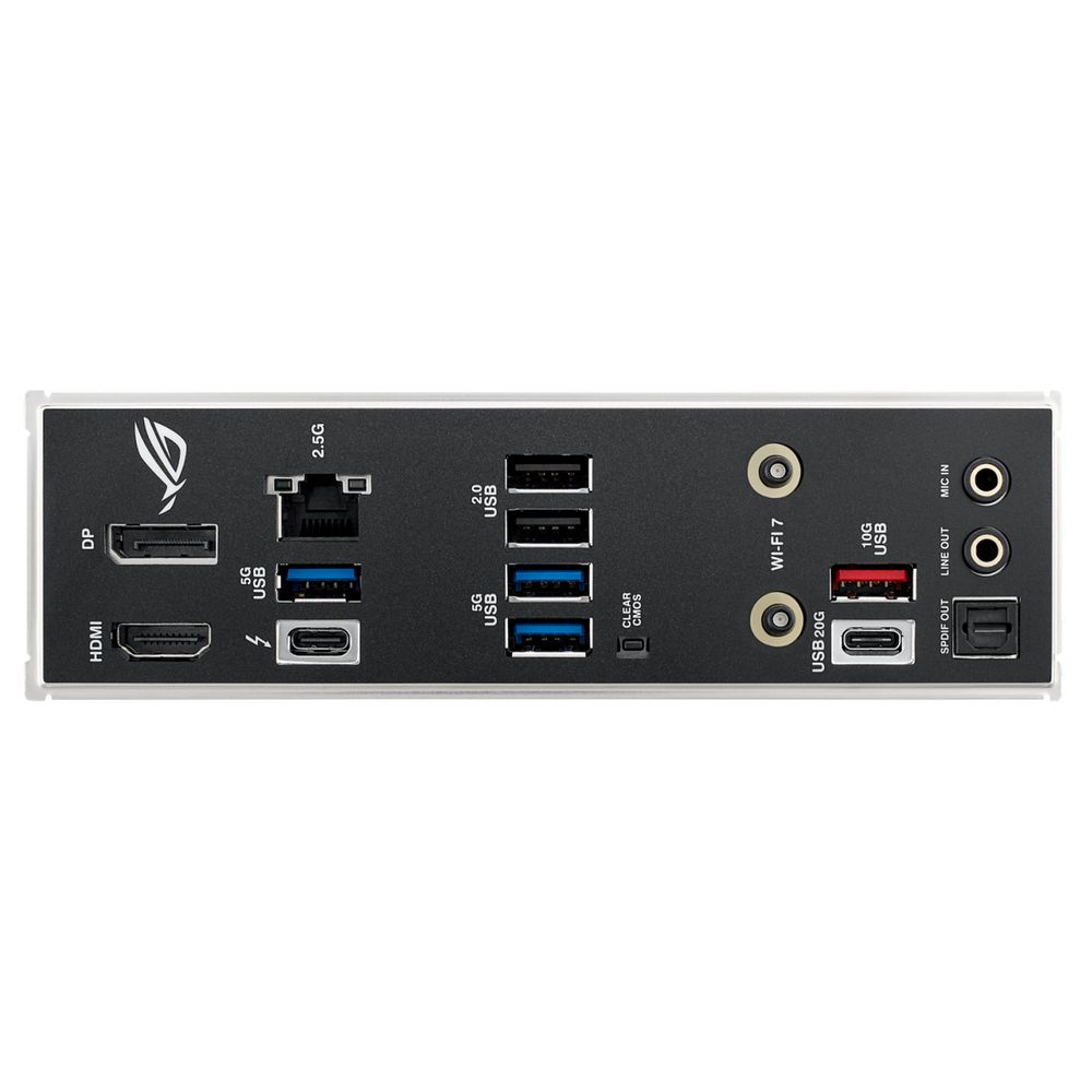 Материнская плата ASUS ROG STRIX B860-I GAMING WIFI LGA1851 mini-ITX 2xDDR5 PCIEx16 2xM.2 Thunderbolt USB-C DP HDMI 2.5GLAN Wi-Fi 7 — изображение 8