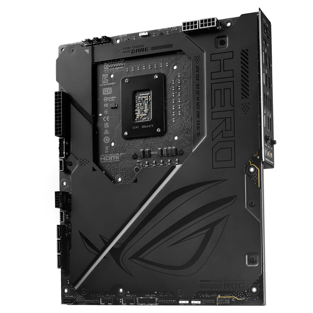 Материнская плата ASUS ROG MAXIMUS Z890 HERO BTF LGA1851 ATX 4хDDR5 PCIEx16 PCIEx4 PCIEx1 6xM.2 2xThunderbolt USB-C HDMI 2.5GLAN 5GLAN Wi-Fi 7 — изображение 10