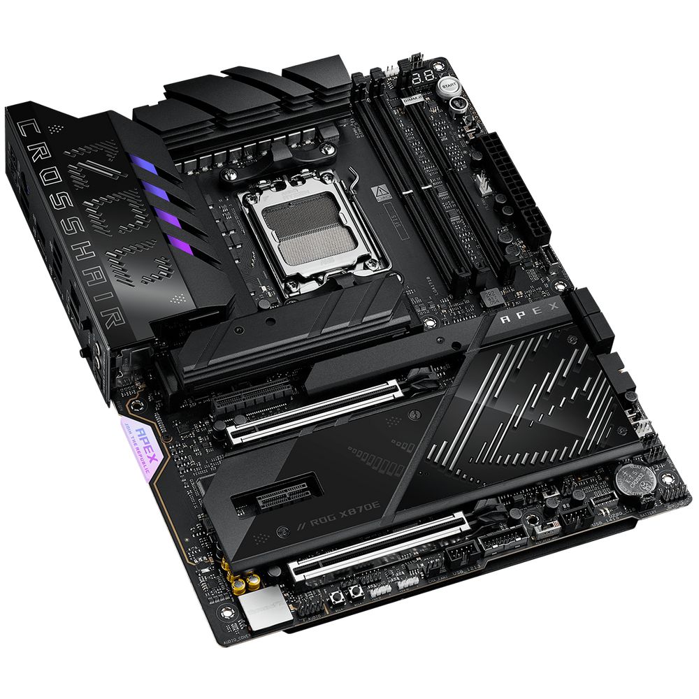 Материнская плата ASUS ROG CROSSHAIR X870E APEX AM5 ATX 2xDDR5 2xPCIEx16 PCIEx4 PCIEx1 5xM.2 3xUSB-C 5GLAN Wi-Fi 7 — изображение 10