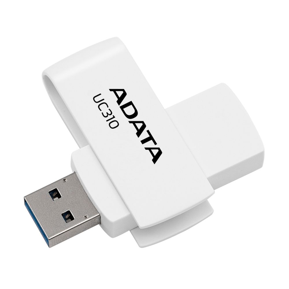 USB накопитель ADATA 256GB USB 3.2 Gen1 UC310-256G-RWH White — изображение 3