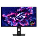 Монитор 26.5" ASUS XG27ACDMS  QD-OLED, 2560x1440, 280Hz, 0,03ms, 250сd/m, 1500000:1, HDR10 | HDMI(2.1), DP(1.4), Type-C(PD-15W) | HAS, Pivot, Swivel, InPSU, Vesa 100, Black