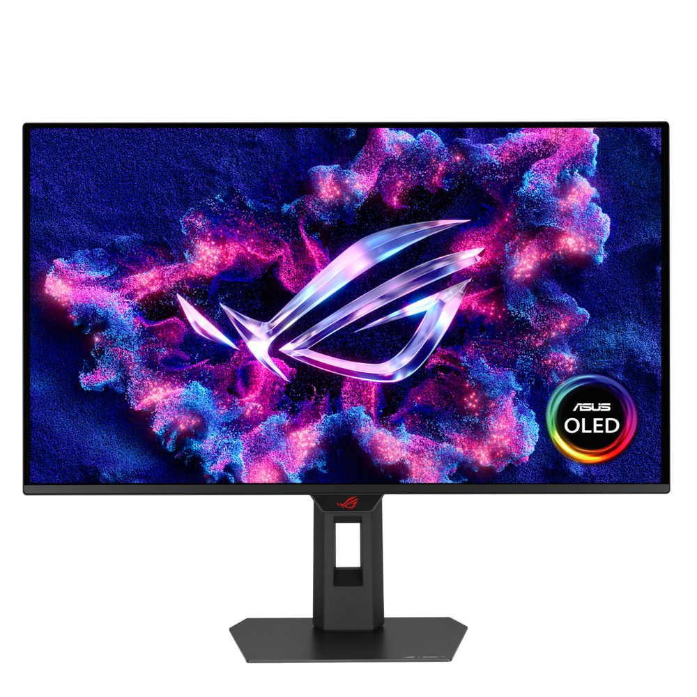 Монитор 26.5" ASUS XG27ACDMS QD-OLED, 2560x1440, 280Hz, 0,03ms, 250сd/m, 1500000:1, HDR10 | HDMI(2.1), DP(1.4), Type-C(PD-15W) | HAS, Pivot, Swivel, InPSU, Vesa 100, Black