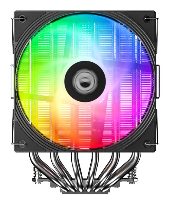 Кулер для процессора 260W S_MULTI 4pin PWM 2x12cm fan FROZN A620 PRO SE ARGB ID-COOLING — изображение 6