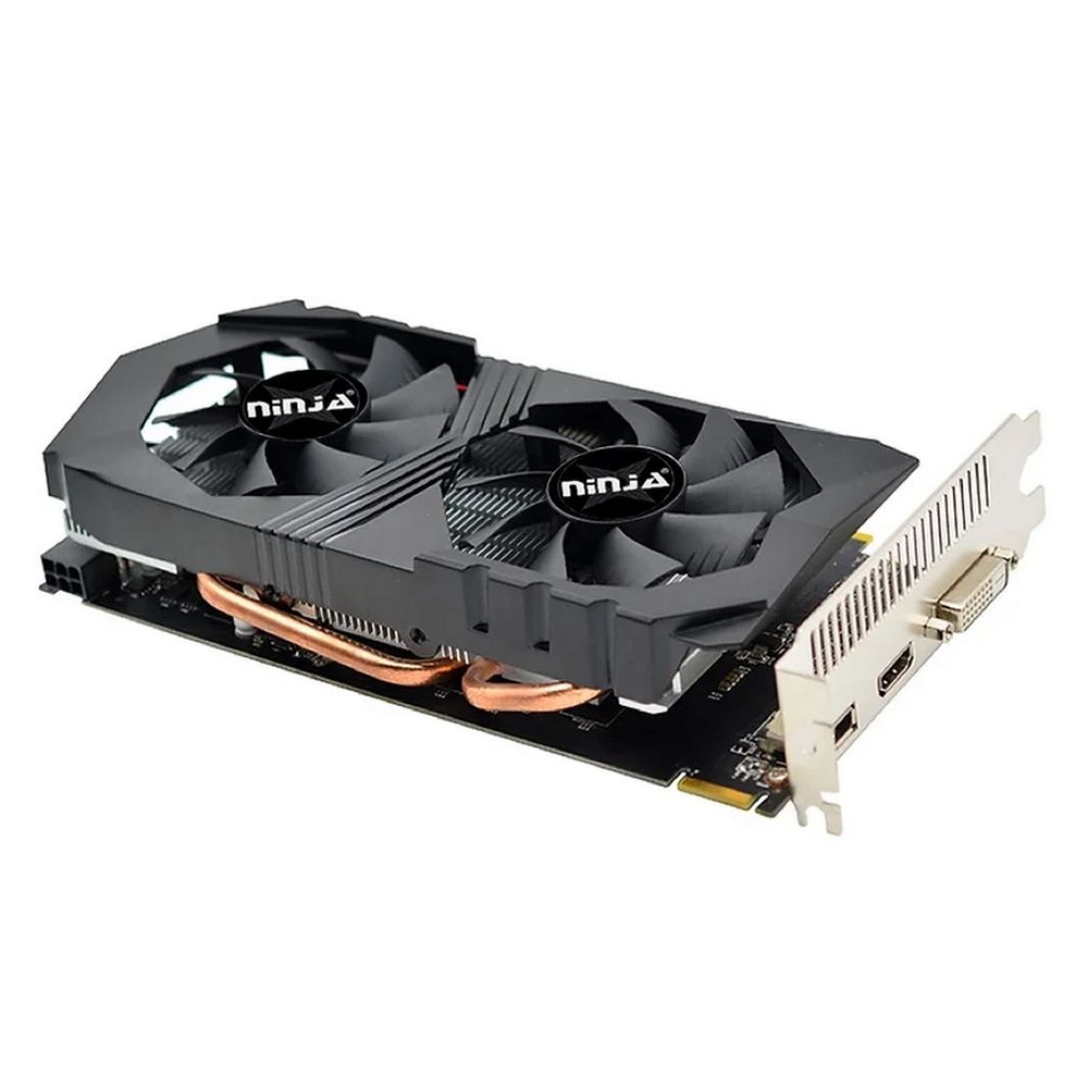 Видеокарта Ninja (Sinotex) R9 370 4GB GDDR5 256bit DP DVI HDMI 2FAN RTL — изображение 4
