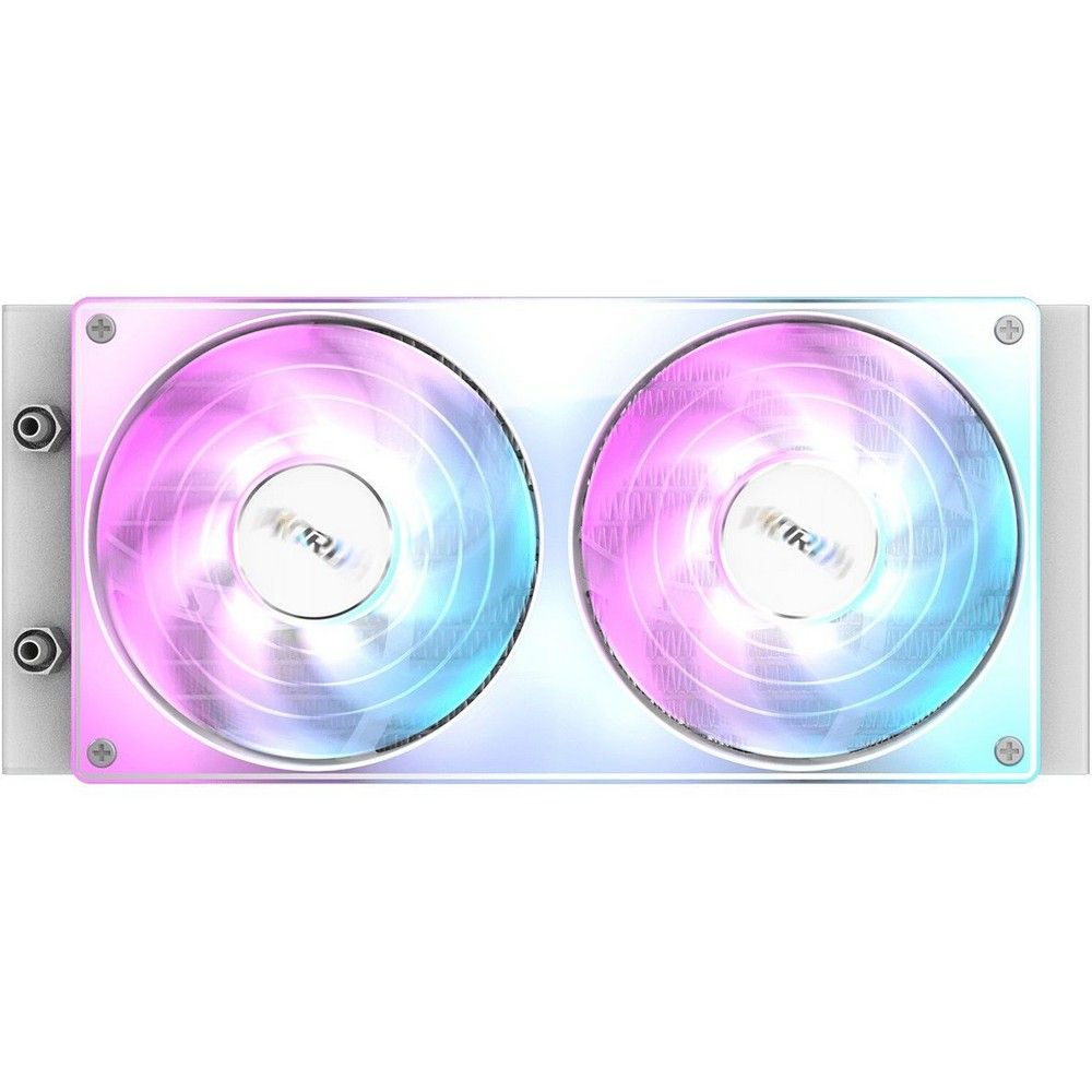Жидкостная система охлаждения Gigabyte AORUS ELITE 240I 2 x 120mm ARGB Fan, RTL — изображение 2