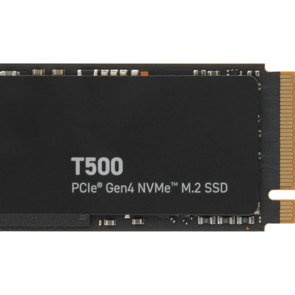 Твердотельный накопитель SSD Crucial M.2 2280 500GB Crucial T500 Client SSD CT500T500SSD8 PCIe Gen4x4 with NVMe, 7200/5700, TLC, 300TBW — изображение 6